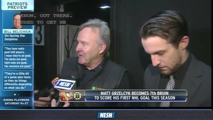 NESN Sports Today: Matt Grzelcyk&apos;s Dad Talks About Son Scoring First Goal