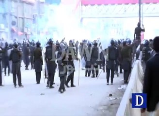 Crackdown begins on protesters, multiple taken into custody