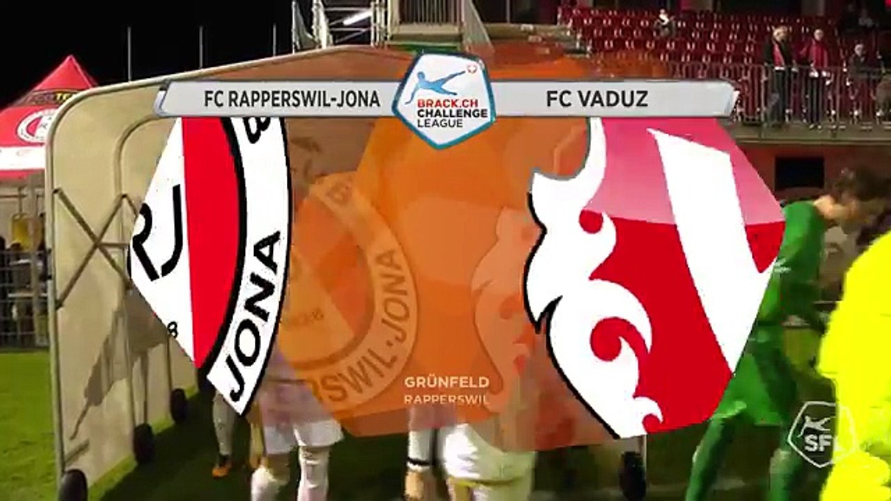 Rapperswil-Jona 2:0 Vaduz ( Swiss Challenge League. 24 November 2017)