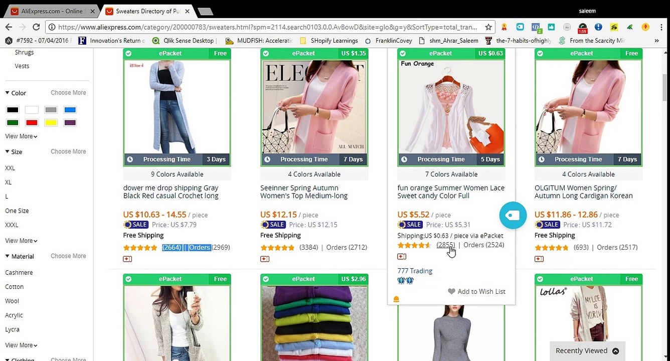 How to Search Dropshipping Products on AliExpress