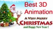 Merry Christmas Song, 3D Animated Santa Claus
