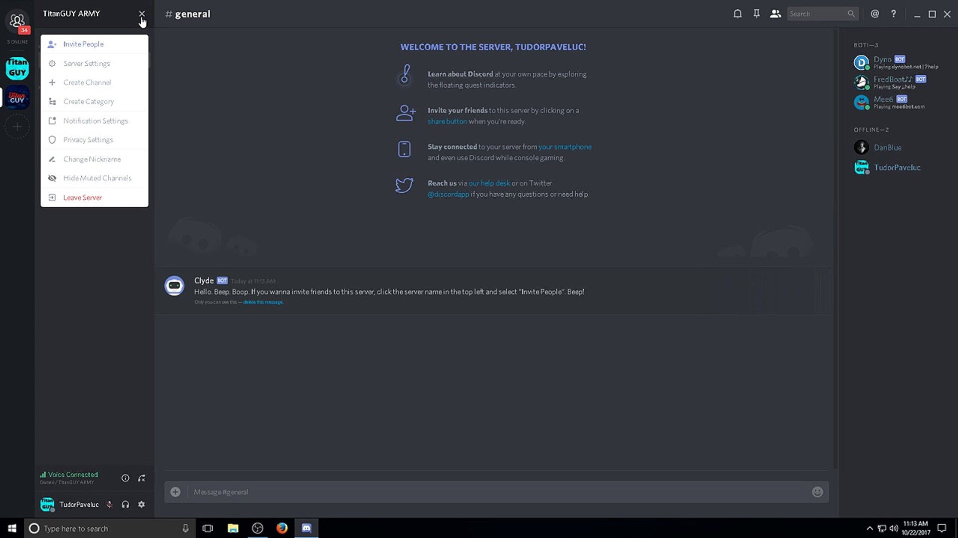 ⁣AVEM SERVER DE DISCORD PENTRU ABONATI!