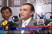 Ministerio Público abrió investigación preliminar a fiscal Hamilton Castro