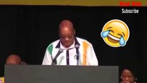 In the BENING GING... South Africa president Jecob Zuma wanted to say IN THE BEGINNING
