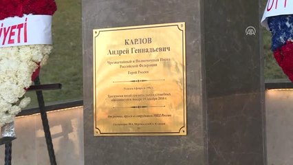 Vizer, Karlov'un Rusya'nın Ankara Büyükelçiliğindeki Büstüne Çelenk Koydu - Ankara