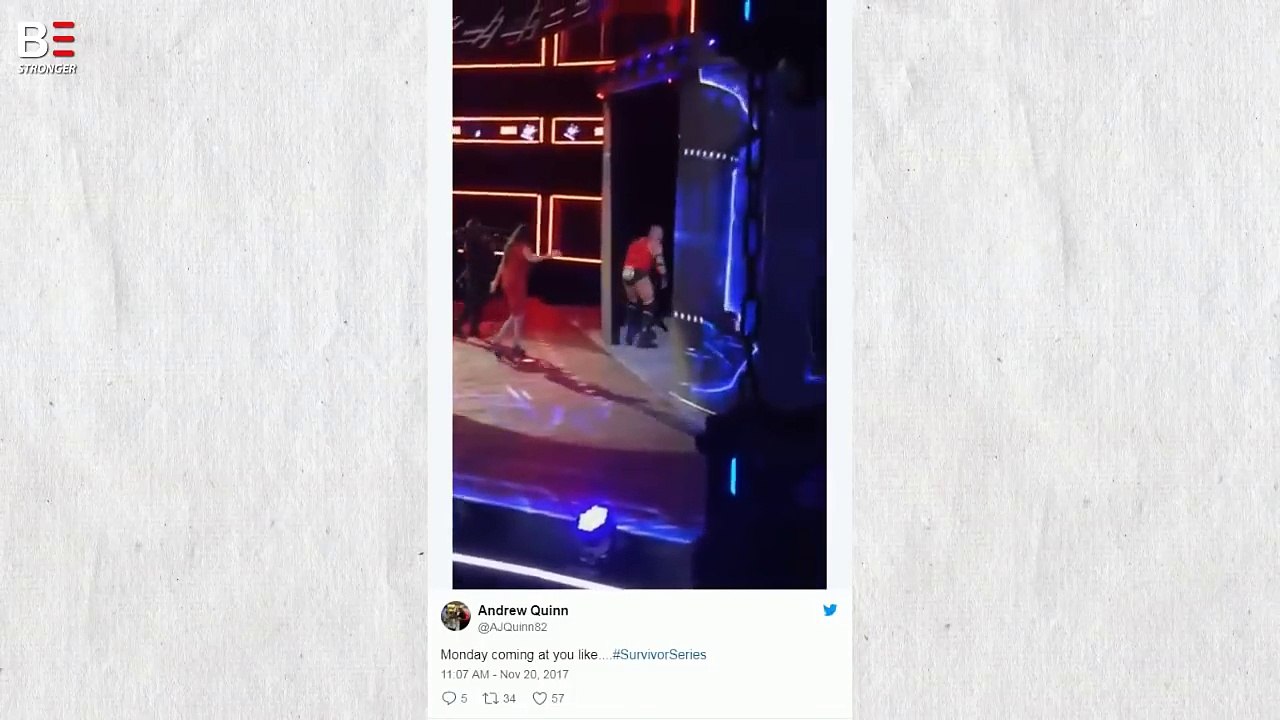 Triple H’s Funny Accident at Survivor Series 2017-scjiDcPYGkY.CUT.01'09-01'45