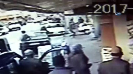 Bebeğe isim koyma cinayeti güvenlik kamerasında