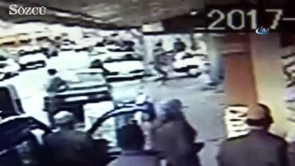 Bebeğe isim koyma cinayeti güvenlik kamerasında