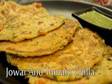 How To Prepare Jowar Tomato Chilla | Millet Flour With Tomato Chilla Recipe | Boldsky