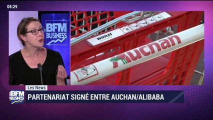 Les News: Auchan s'allie au géant chinois Alibaba - 25/11