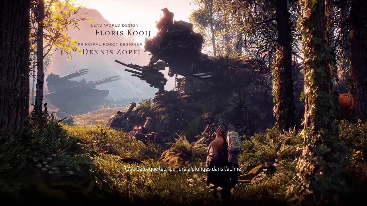 Horizon Zero Dawn™ intro du jeu