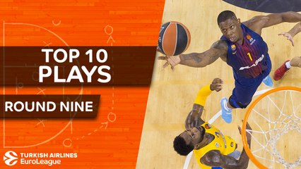 Top 10 Plays - Turkish Airlines EuroLeague Regular Season Round 9