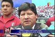 Presidente de la FPF confía en que Selección Peruana hará un buen papel en Rusia