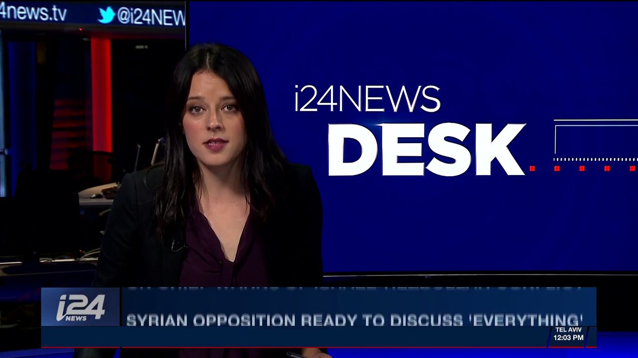 i24NEWS DESK | Syrian opposition ready to discuss 'everything' | Saturday, November 25th 2017