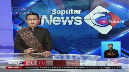 Gunung Sinabung Kembali Semburkan Abu Vulkanik