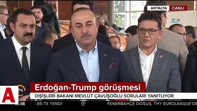 Bakan Çavuşoğlu: Terörle mücadele edilecekse Fırat Kalkanında olduğu gibi çok etkili şekilde yaparız