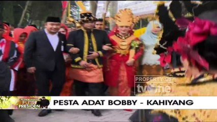 Bobby & Kahiyang Menjalani Upacara Marpangir