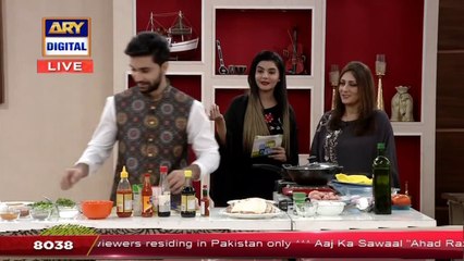 Kya App Jantey Hain Ahad Raza bohut Achi Cooking Bhi Kerletey Hain