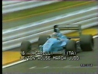 Gran Premio del Giappone 1988: Ritiro di Capelli