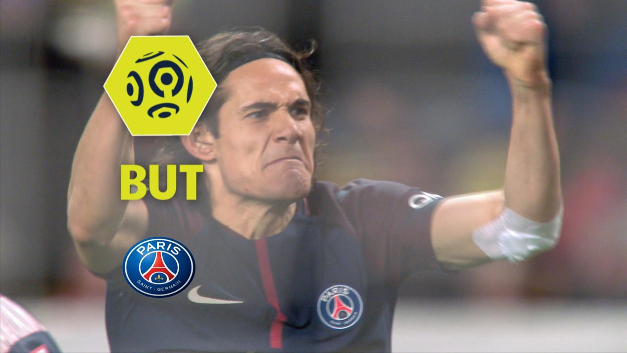 But Edinson CAVANI (19ème) / AS Monaco - Paris Saint-Germain - (1-2) - (ASM-PARIS) / 2017-18