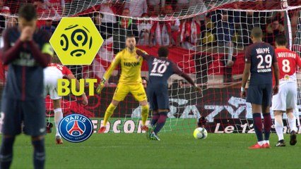 But NEYMAR JR (52ème pen) / AS Monaco - Paris Saint-Germain - (1-2) - (ASM-PARIS) / 2017-18