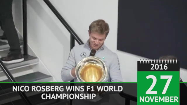 On This Day - Nico Rosberg wins 2016 world title