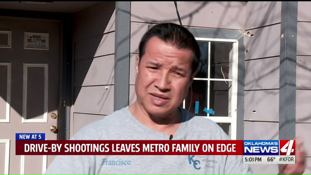 Oklahoma Family`s Home Targeted in Back-to-Back Drive-by Shootings