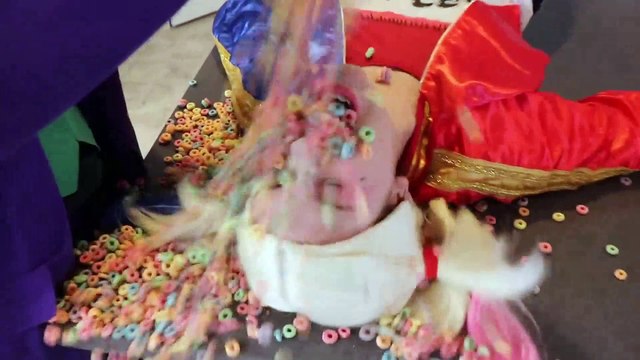 Spiderman vs Joker vs Hulk vs Harley Quinn & Venom - Food Fight _ Real Life Superhero Movie | Superheroes | Spiderman | Superman | Frozen Elsa | Joker