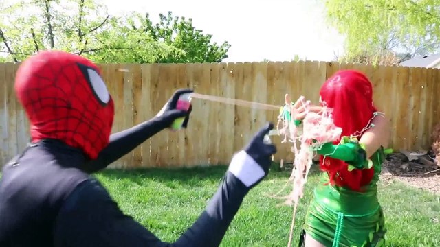 Poison Ivy vs Spiderman vs Batman - Real Life Superhero Movie | Superheroes | Spiderman | Superman | Frozen Elsa | Joker