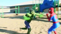 Spiderman vs Hulk vs Wolverine - Real Life Superhero Battle! | Superheroes | Spiderman | Superman | Frozen Elsa | Joker
