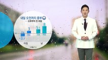 [날씨] 내일 오전까지 비·눈 오락가락...오후부터 추워져 / YTN