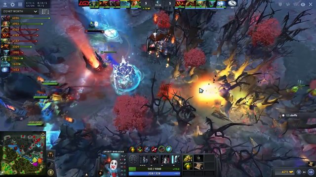 EG vs LGD - SEMI-FINALS - PGL Open Bucharest Minor DOTA 2 OCT 2017