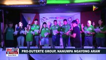 Pro-Duterte group, nanumpa ngayong araw