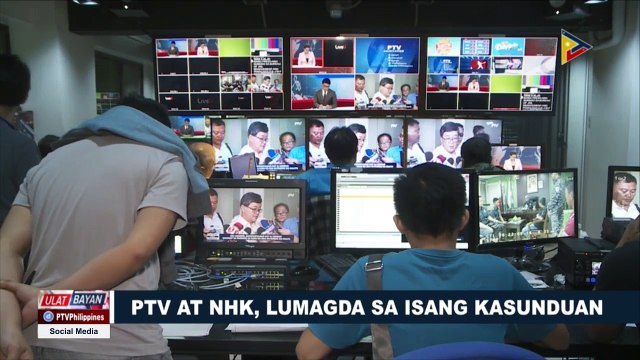 PTV at NHK, lumagda sa isang kasunduan