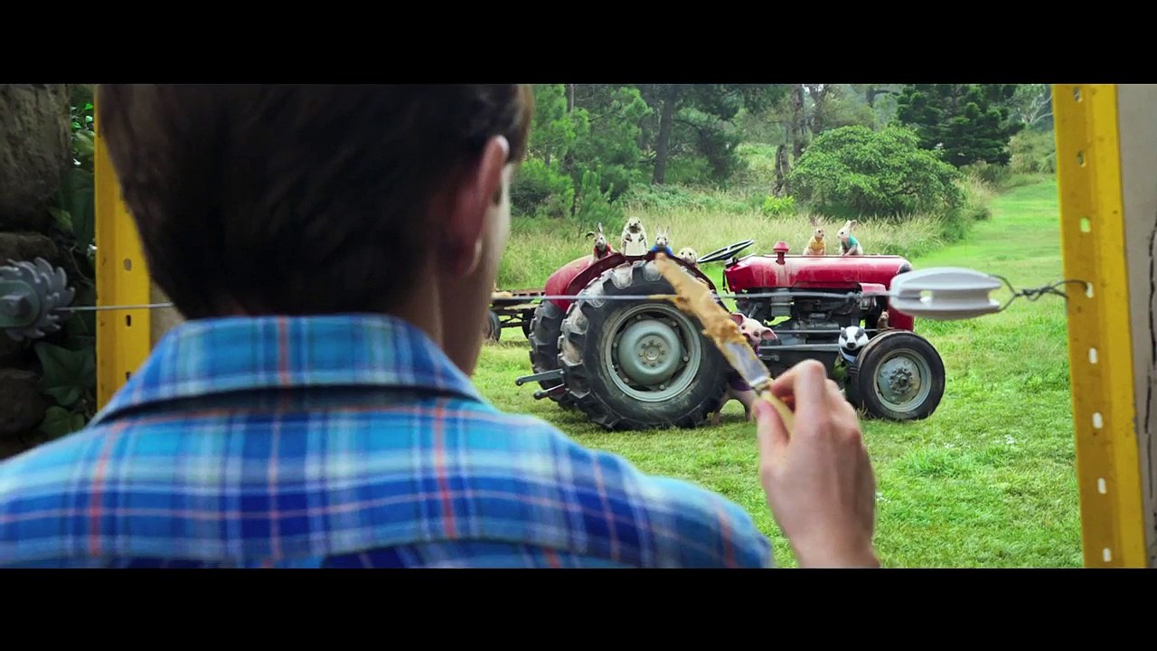 Peter rabbit Official Trailer 2 HD English premiere 9 February 2018.