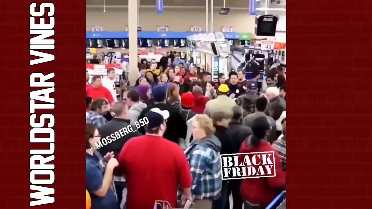 Best of Black Friday madness 2017 USA - Funny moments of people buying on Black Friday [Footage]