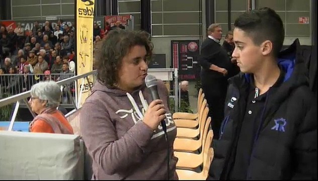 Trophée des Villes à Autun, l'Interview Boulistenaute Jeunes avec Chun BRUN équipe d'Albi