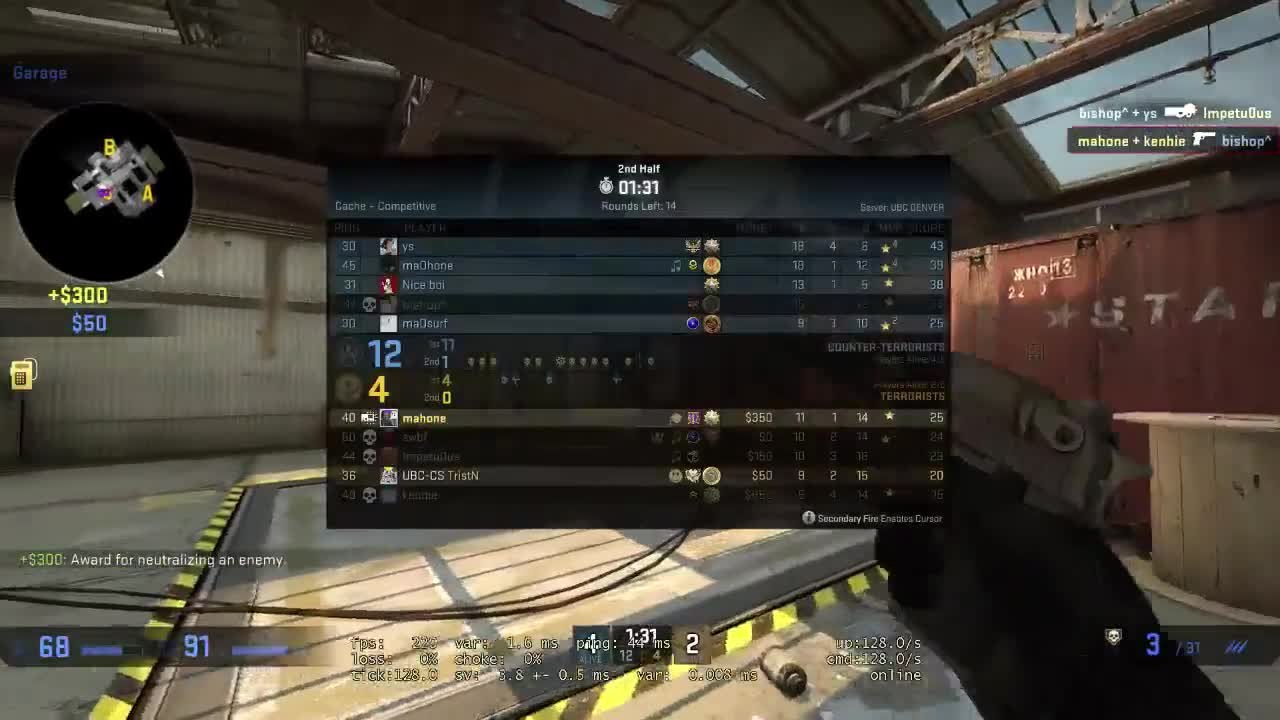 Slow start but then he goes nuts in the clutch