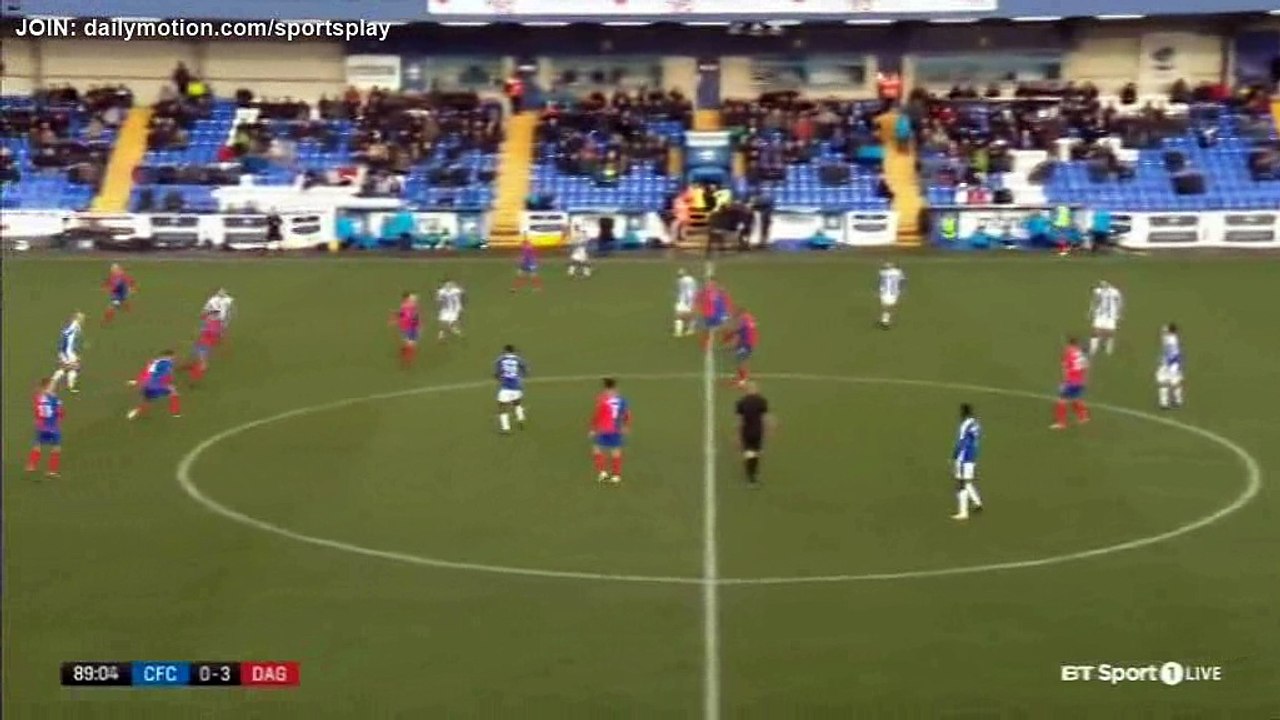 Michael Cheek second Goal HD - Chester 0 - 4 Dagenham & Red - 25.11.2017 (Full Replay)