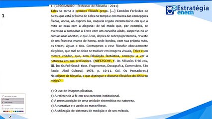 A Filosofia na Grécia Antiga.