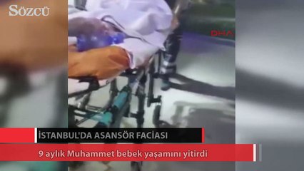 İstanbul'da asansör faciası