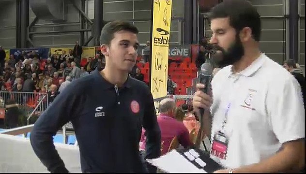 Trophée des Villes à Autun, l'Interview Boulistenaute Jeunes avec Alexis SOUGNOUX équipe de La Rochelle