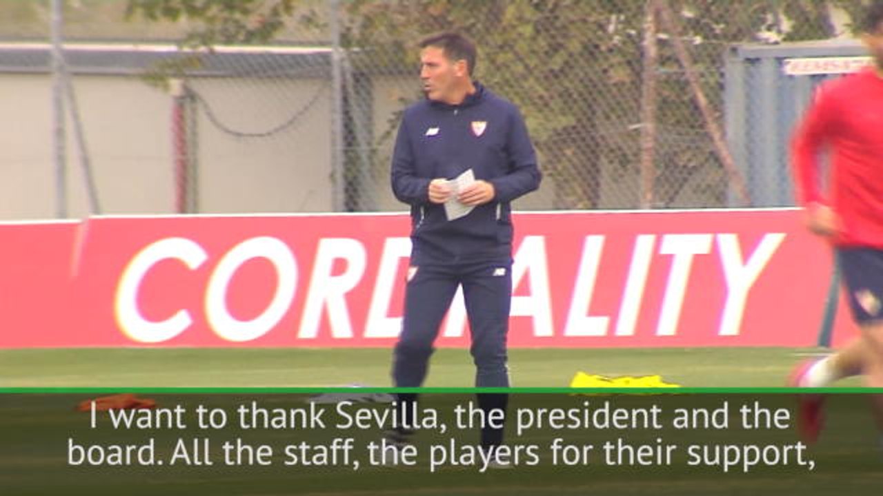 Emotional Berizzo thanks club and fans for support