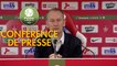 Conférence de presse Stade Brestois 29 - FC Sochaux-Montbéliard (1-0) : Jean-Marc FURLAN (BREST) - Peter ZEIDLER (FCSM) - 2017/2018