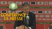 Conférence de presse Valenciennes FC - FC Lorient (4-2) : Réginald RAY (VAFC) - Mickaël LANDREAU (FCL) - 2017/2018
