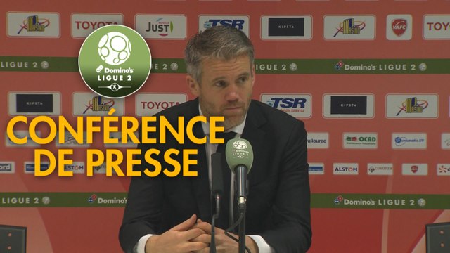 Conférence de presse Valenciennes FC - FC Lorient (4-2) : Réginald RAY (VAFC) - Mickaël LANDREAU (FCL) - 2017/2018