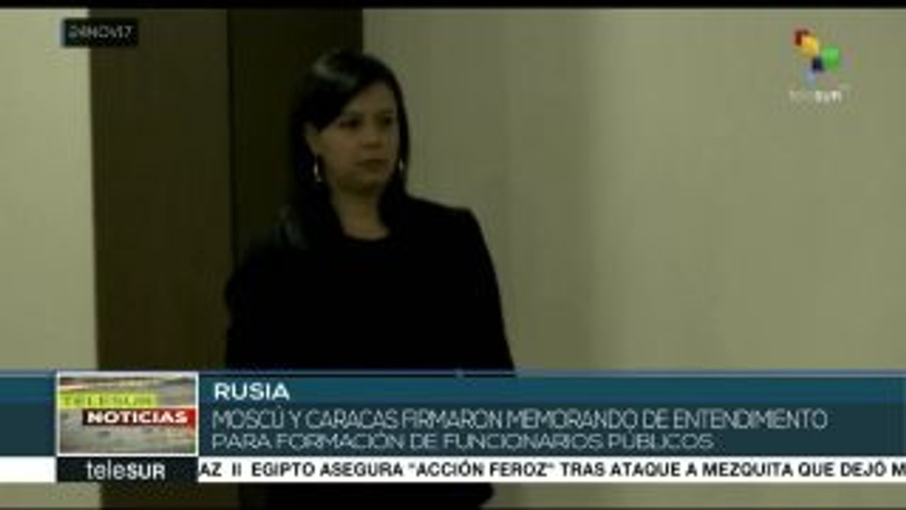 Rusia y Venezuela firman acuerdos bilaterales de cooperación