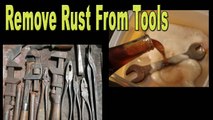 Remove Rust From Tools (Homemade Remedies)