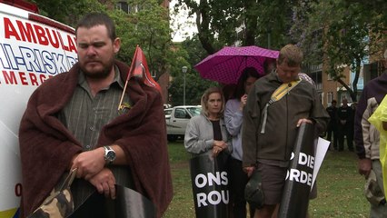 Hundreds protest murders of South African farmers