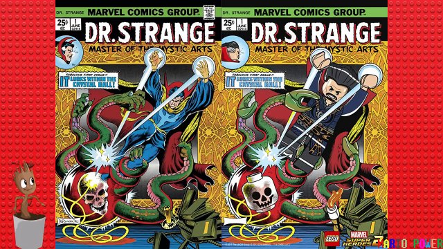 Lego Marvel Superheroes 2 - ALL comic book covers (Side by Side)